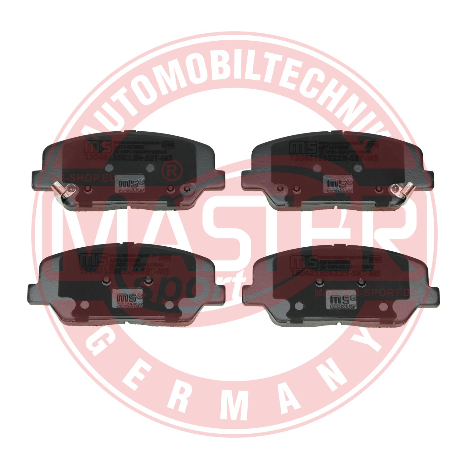 Placute frana MASTERSPORT GERMANY 13046135822N-SET-MS